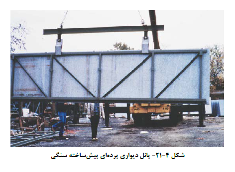 نمای پرده ای سنگی پیشساخته