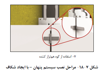 نصب خشک سرامیک