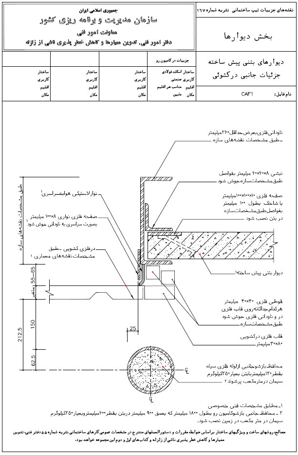 دیوار بتنی پیش ساخته